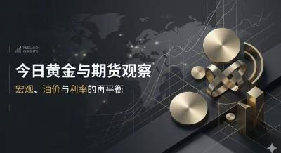今日黄金与期货观察｜黄金高位再走强，真正的矛盾仍是美元、油价与国内商品分化