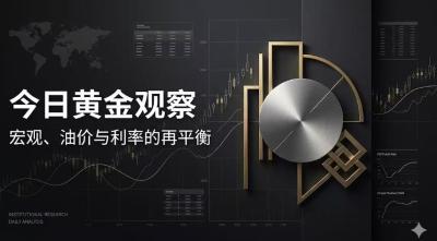 今日黄金观察｜外盘高位整理，内盘先看沪金强弱与油价扰动